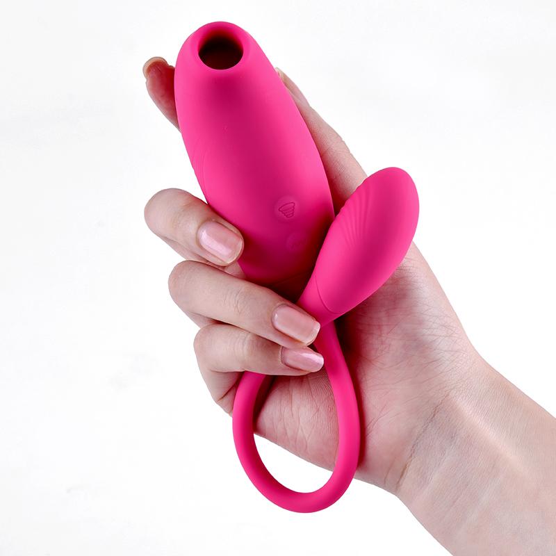 All your needs in one package with the Tucana Dual Clitoral ... Erocome - Tucana - Deep rose photo-2