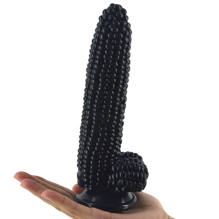FAAK - Corn Shape Dildo - Black photo-3