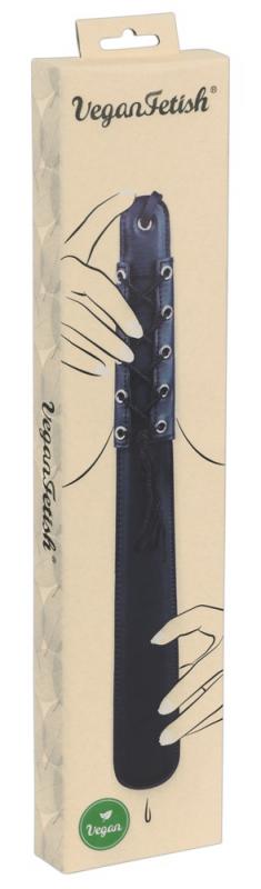 Sexy spanks!
A beautiful, slightly padded paddle with stitch... Vegan Fetish - Paddle - Black photo-6
