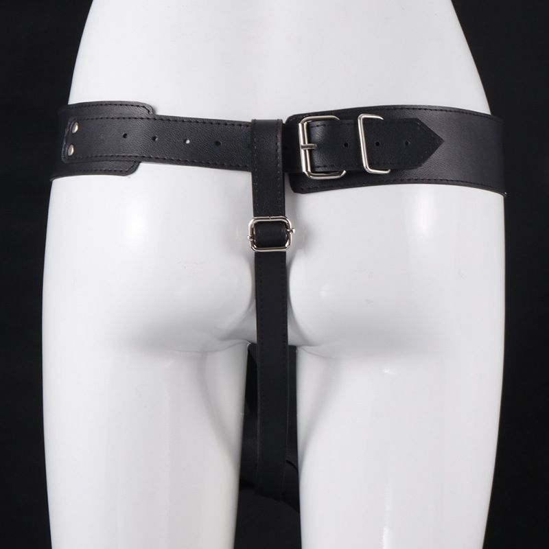 MT - Orgasm Belt Dildo Holder - Black photo-2