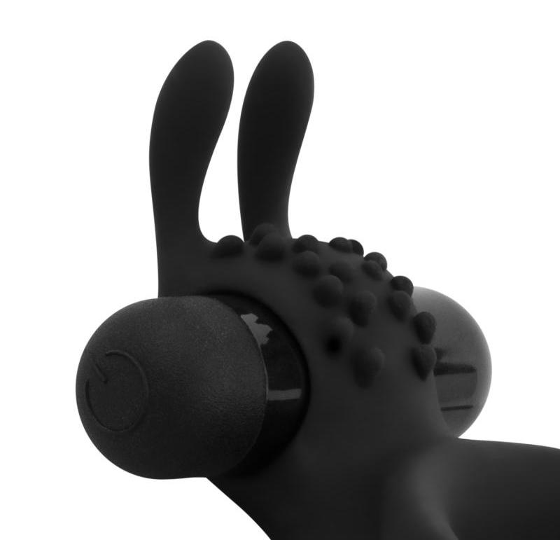 This powerful cock ring is the perfect stimulant for you and... Easytoys - Share Vibro Ring - Black photo-6