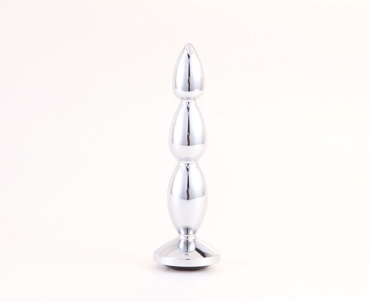 Material: aluminum alloy
Length: 140 mm
Width: 27 mm
Weight:... SHC - Beginner Alice Anal Plug photo-2