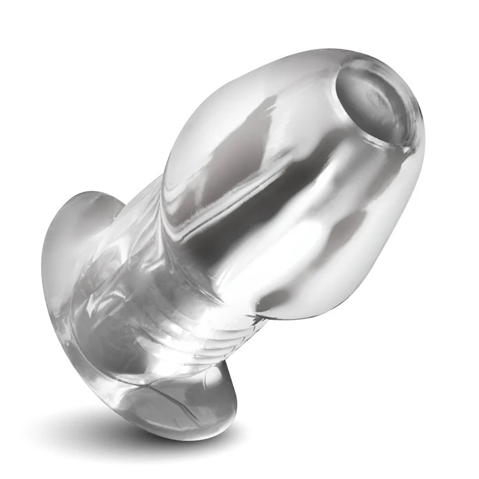 Master Series - Dicked Hollow Plug L - Clear photo-4