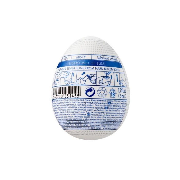 The microscopic nubs that adorn its entire inner surface cre... Tenga - Egg Misty photo-3