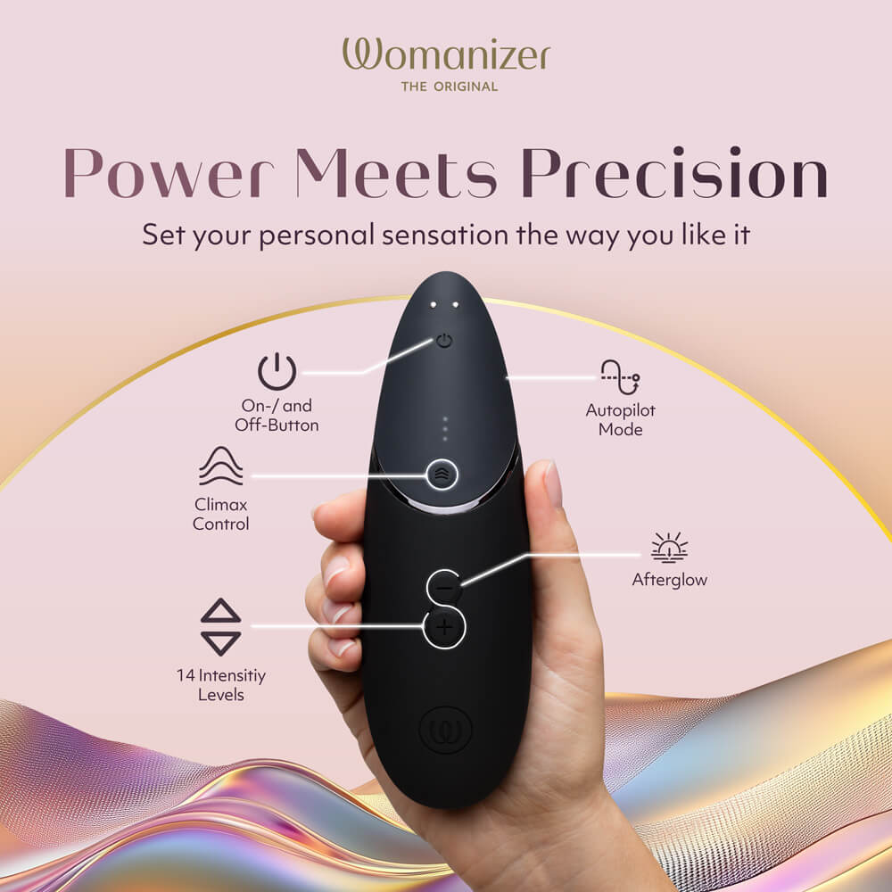 The Womanizer Next Clitoral Stimulator features advanced 3D ... Womanizer - Next - Black photo-10
