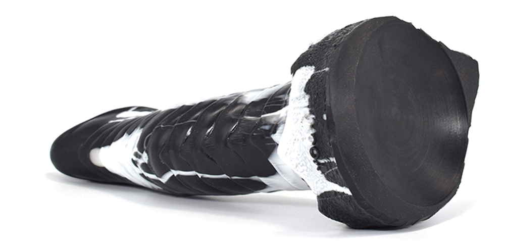 Unusual anal dildo, softness, skin-friendly and flexible
Ma... FAAK - Alien Curved Dildo - Black/White photo-10