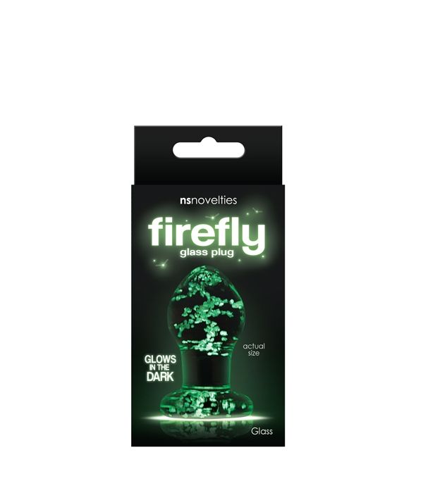 Firefly Glass – dreamy, playful and functional. Seductive an... NS Novelties - Firefly Glass Plug S - Clear photo-4