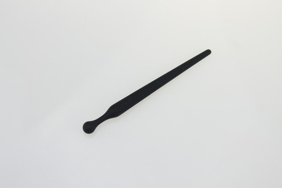 MT - Silicone Urethral Sound 100mm - Black photo-8