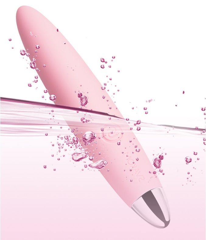 SVAKOM Daisy Powerful Mini-sized Clitoris Finger Vibrator is... SVAKOM - Daisy - Pale Pink photo-4