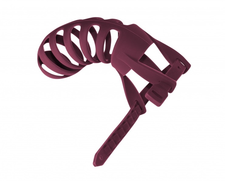 Introducing chastity belt, designed to provide comfort, conv... Lola Games - Party Hard Romello Chastity Belt - Red photo-4