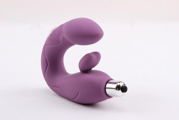 Material:ABS+Silicone
Product Size:25cm,Φ4cm
Product Wei... Chisa - Goddess Dual Glit G-Spot Vibrator - Purple photo-2
