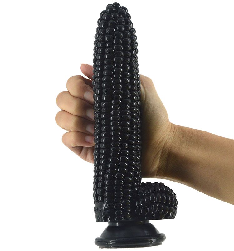 FAAK - Corn Shape Dildo - Black photo-10
