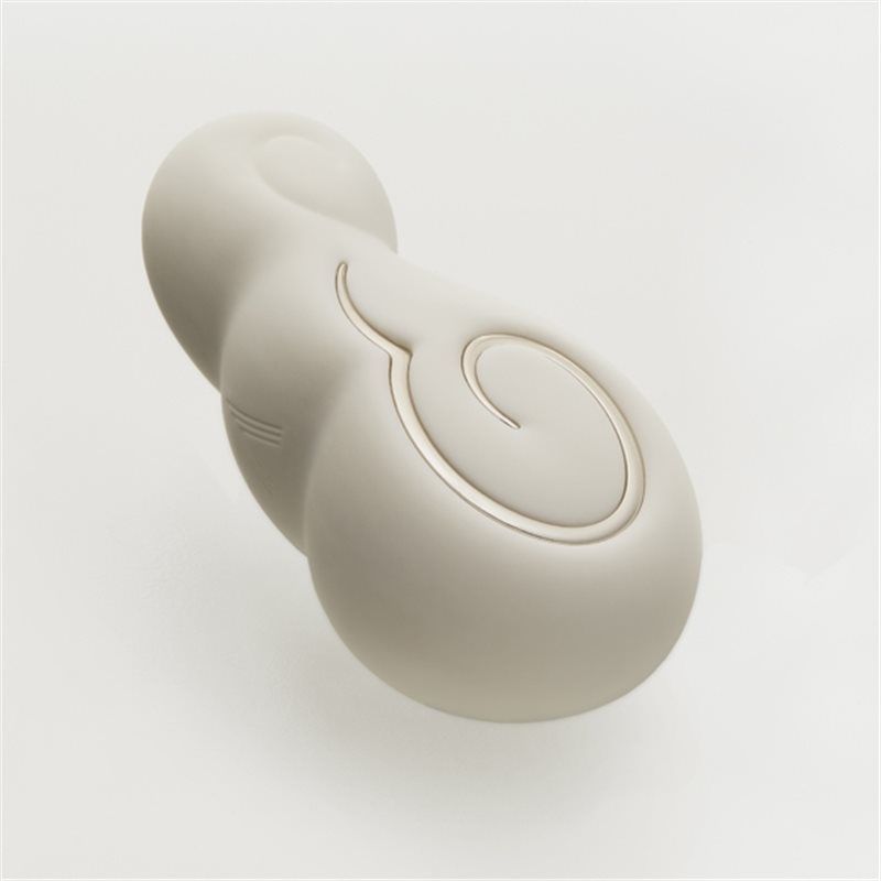Swirling clouds sit in the palm of your hands, supple to the... Ave - Nimbus Massagers - White photo-2