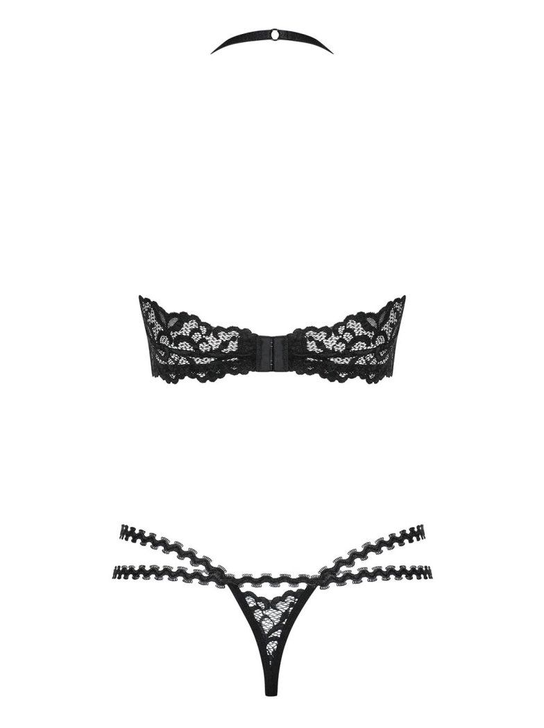 Obsessive - Joylace Lingerie Set - Black - L/XL photo-8