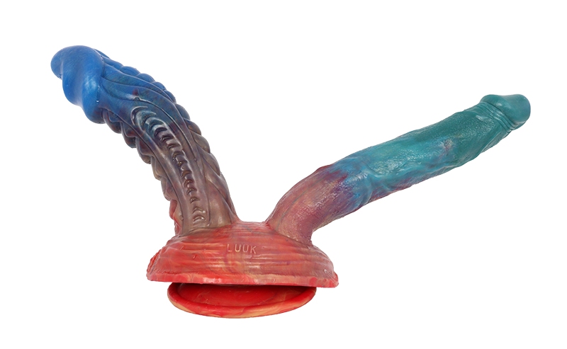 U-shaped double-headed simulation penis, tenacious vitality ... FAAK - Tenacious Double Dildo - Ambilight photo-8
