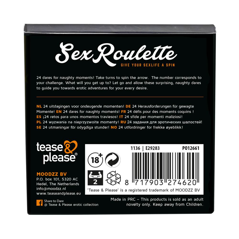 Add a naughty twist to your sex life.
Sex Roulette is the l... Tease&Please - Sex Roulette Naughty Play photo-5