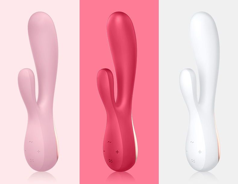 Satisfyer - Mono Flex Rabbit Vibrator - White photo-7