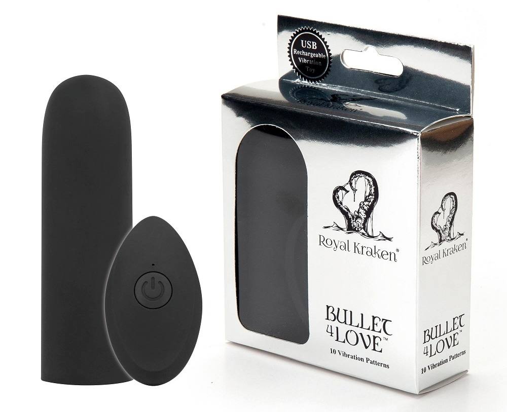 Bullet 4 Love - Rechargeable Vibe w Remote - Black photo-5
