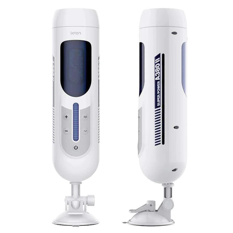 For those that want something super powerful and super fun, ... Leten - A380 Power Piston Masturbator ver.2 - White photo-3