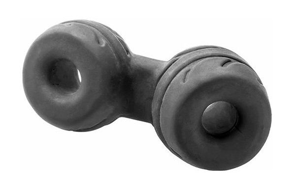 After a year of testing and sizing our design concept, we al... Perfect Fit - SilaSkin Cock & Ball Stretcher - Black photo-2