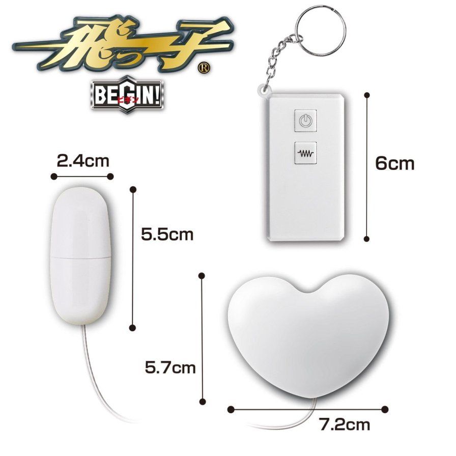 Standard type of rotor type appears in the synonymous "... A-One - Flying Heart Rotor w/Remote Control - White photo-10