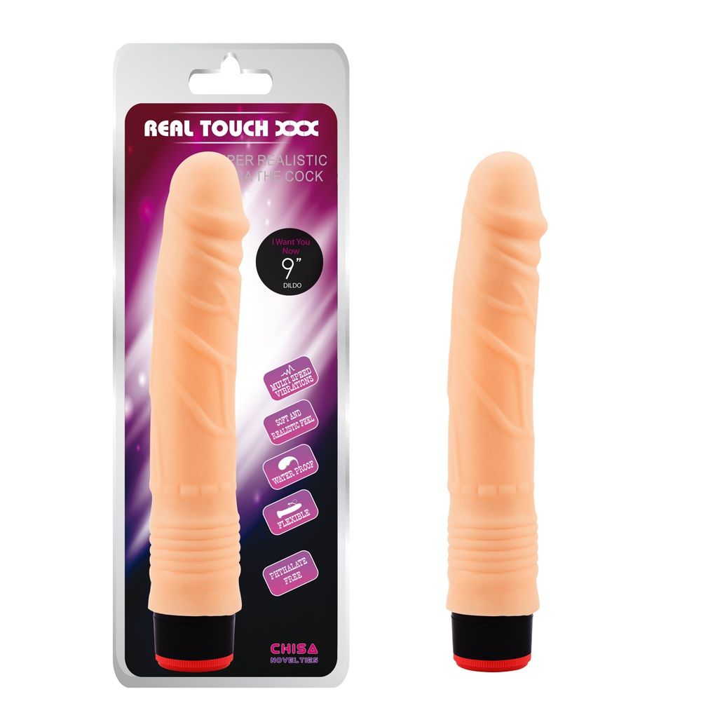 Material:T-Skin
Product Size:22cm.¢3.3cm
Product Weight:0.12... Chisa - 9″ Vibe Cock TPE - Flesh photo-12
