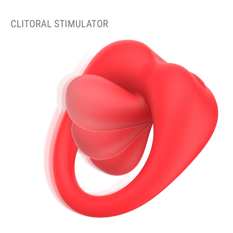 Intense - Russel Vibro Ring - Red photo-2