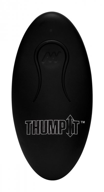 Thump your ass and buzz your perineum with this cutting edge... Thump It - 10X Thumping Prostate Stimulator - Black photo-5