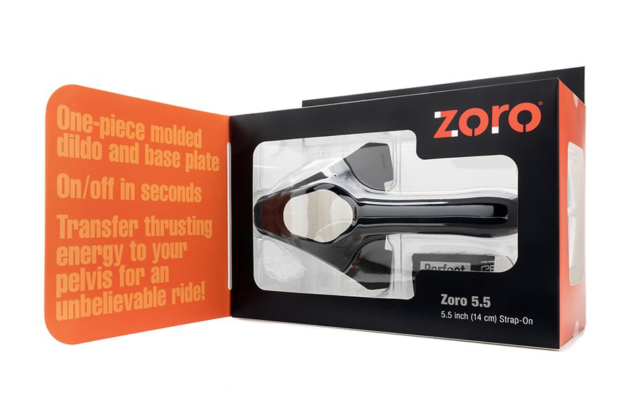 Perfect Fit - Zoro Strap On 5.5" - Black photo-7