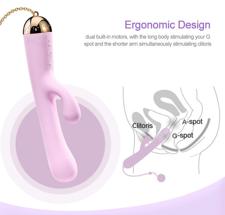 Design inspiration of Ichigo is a graceful waltz with prince... Zalo - Ichigo Rabbit Vibrator - Berry Violet photo-16