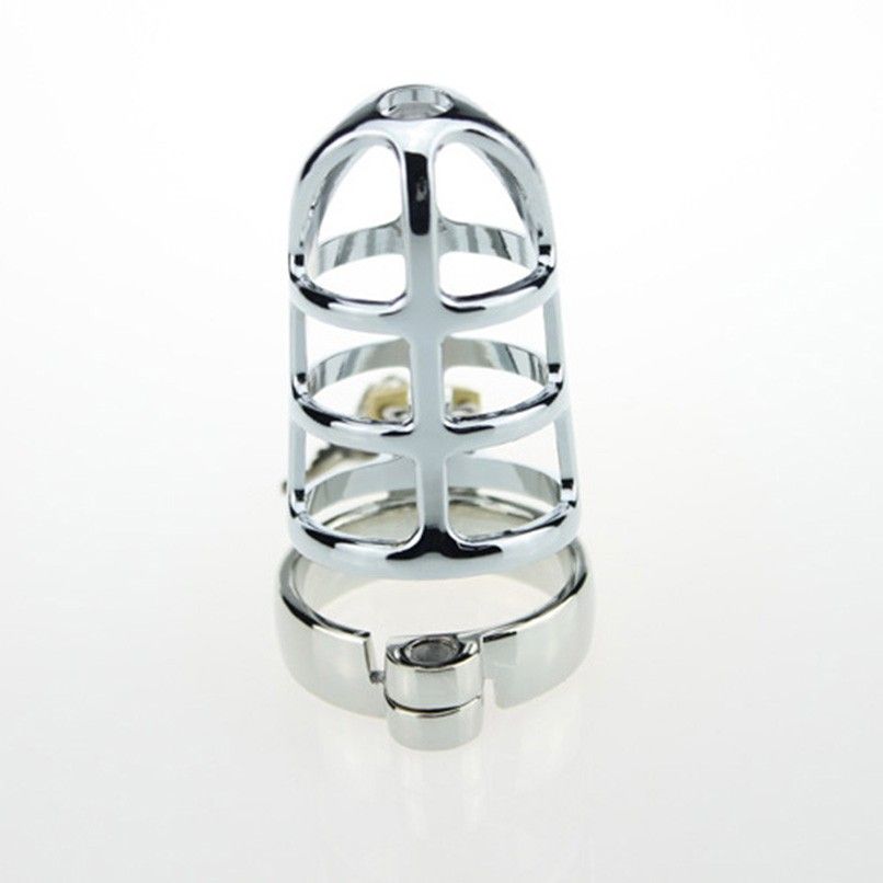 Metal Cock Cage
Color: Silver
Weight: 168g
Rings size: 2.0&... MT - Chastity Device 50mm photo-4