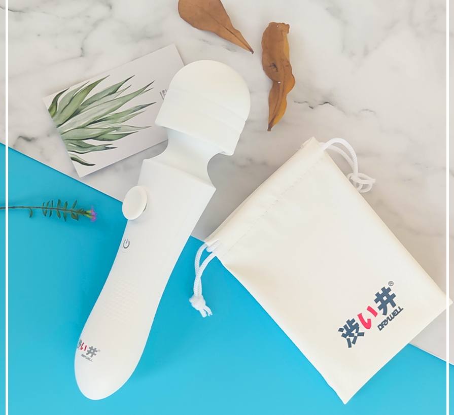 Gradual climax make her fall in and be fascinated little by ... Drywell - Wand Massager - White photo-15