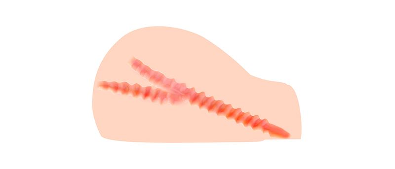 The beautiful and voluptuous curve of a woman's body is ... Kokos - Juliana Vibro Double Masturbator 2.4kg photo-2