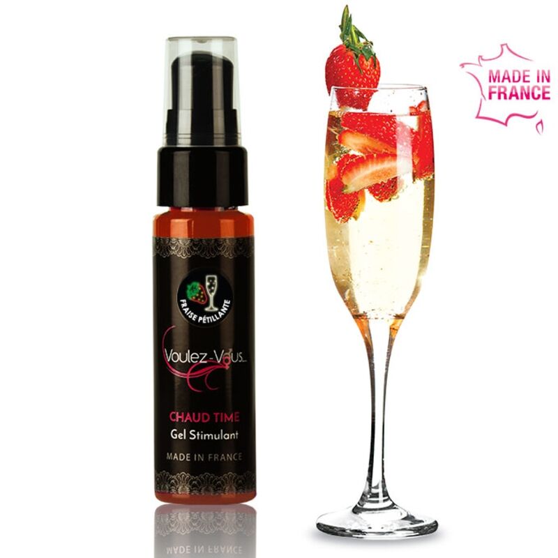 Voulez-Vous - Stimulating Gel Cava & Strawberries - 30ml photo-2