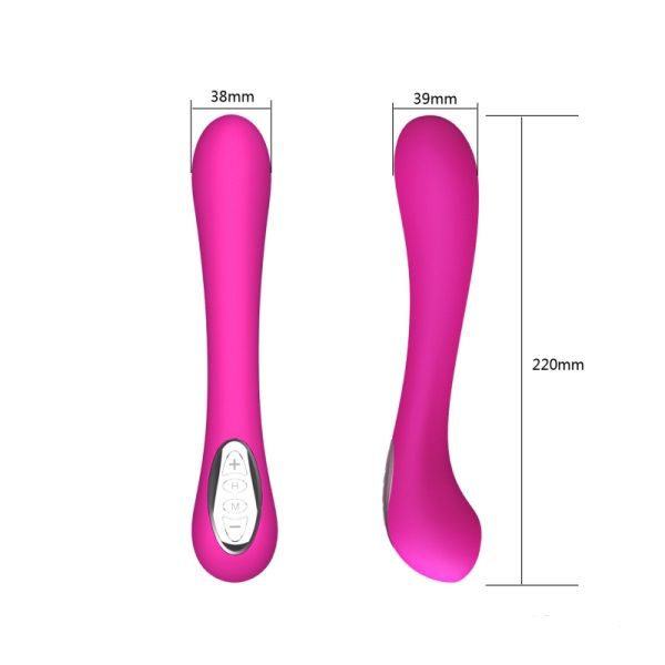 The Amber Rose G-Spot personal massager provides two separat... RM - Amber Voice-Controlled Vibrator - Purple photo-2