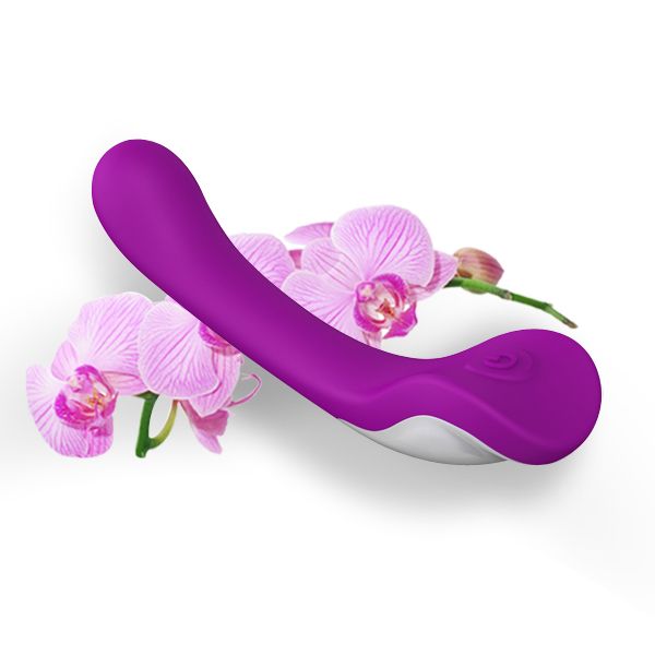 This G-spot personal massager is made of medical grade silic... RM - Kelly Smart G-spot Vibrator - Purple photo-2