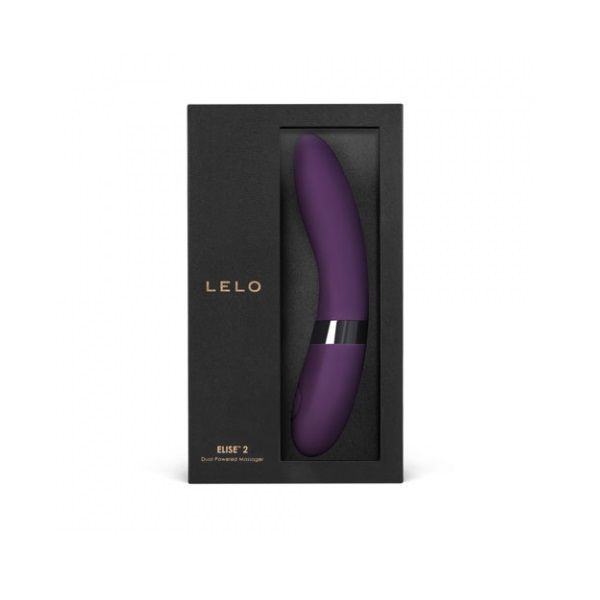For those seeking a more substantial presence and maximum po... Lelo - Elise 2 Straight Vibrator - Plum photo-2