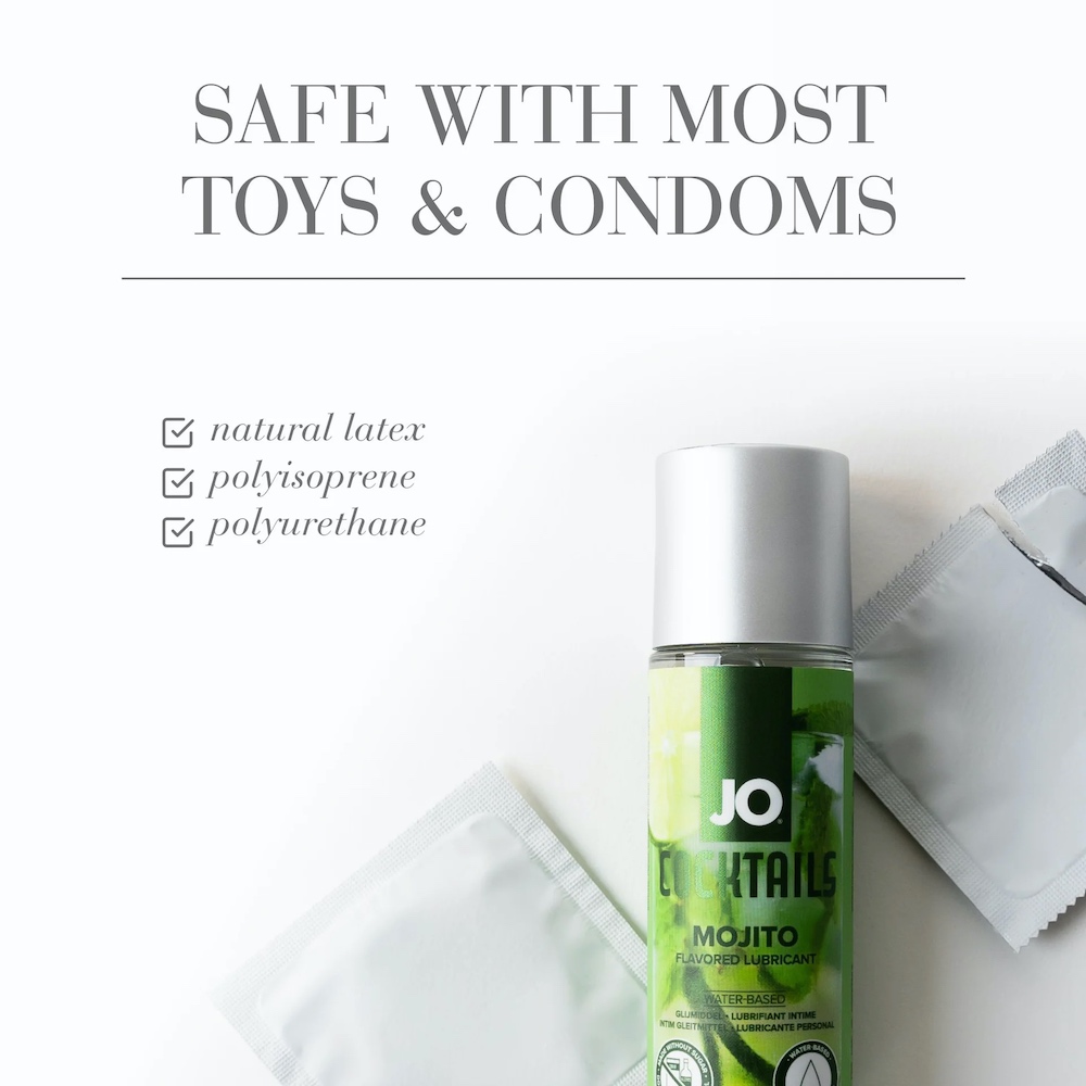 Adult fun meets adult flavors in popular water-based Cocktai... JO - Cocktail Mojito Lubricant - 60ml photo-4