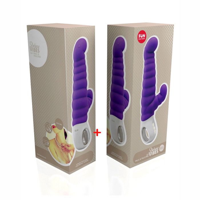 With his sweet round snub nose, Paul unerringly finds the G-... Fun Factory - Vibe Paul and Paulina G4 - Violet photo-6