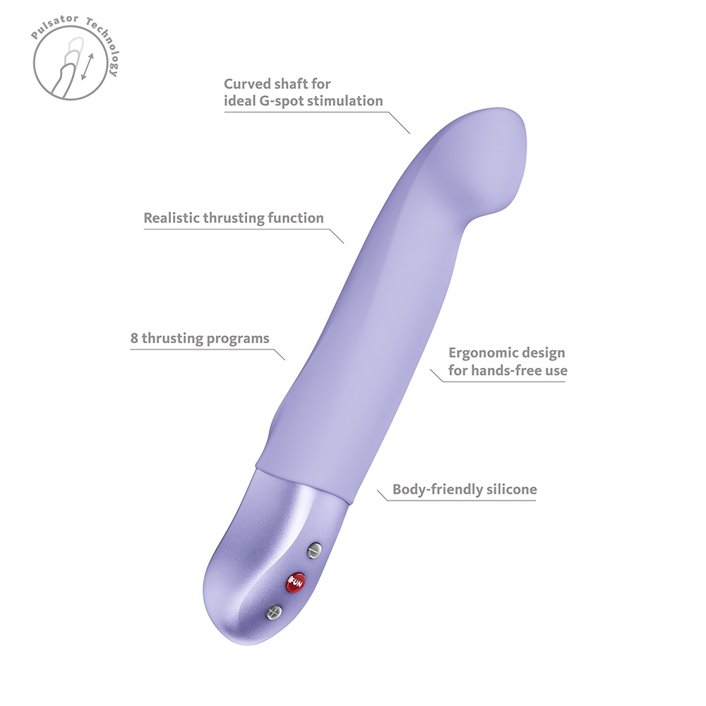 Fun Factory - Stronic G 抽插式脉冲震动器 - 紫色 照片-5