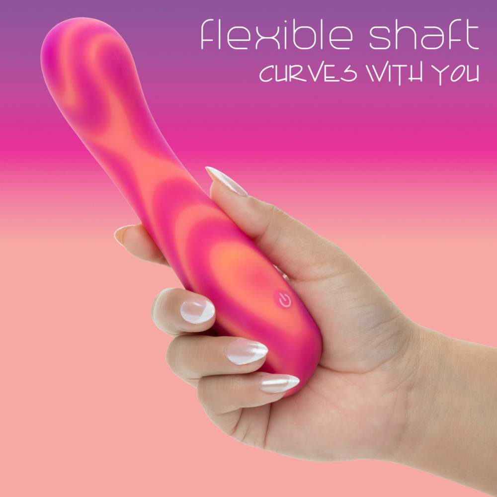 CEN - Sunset Seducer LED Vibrator - Pink 照片-3