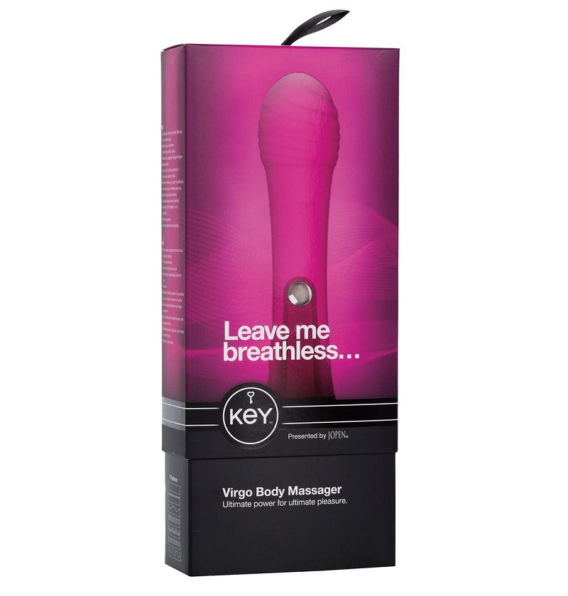 Key by Jopen presents the Virgo Body Massager. It offers a b... Key - Virgo Massager - Pink photo-3