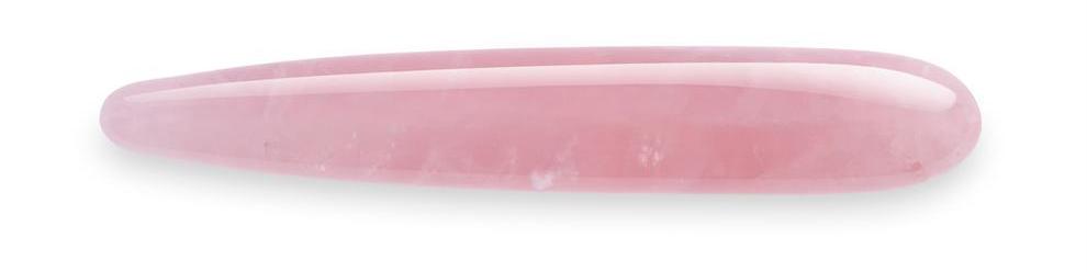 Le Wand - 细长水晶按摩棒 - 蔷薇石英 照片-4