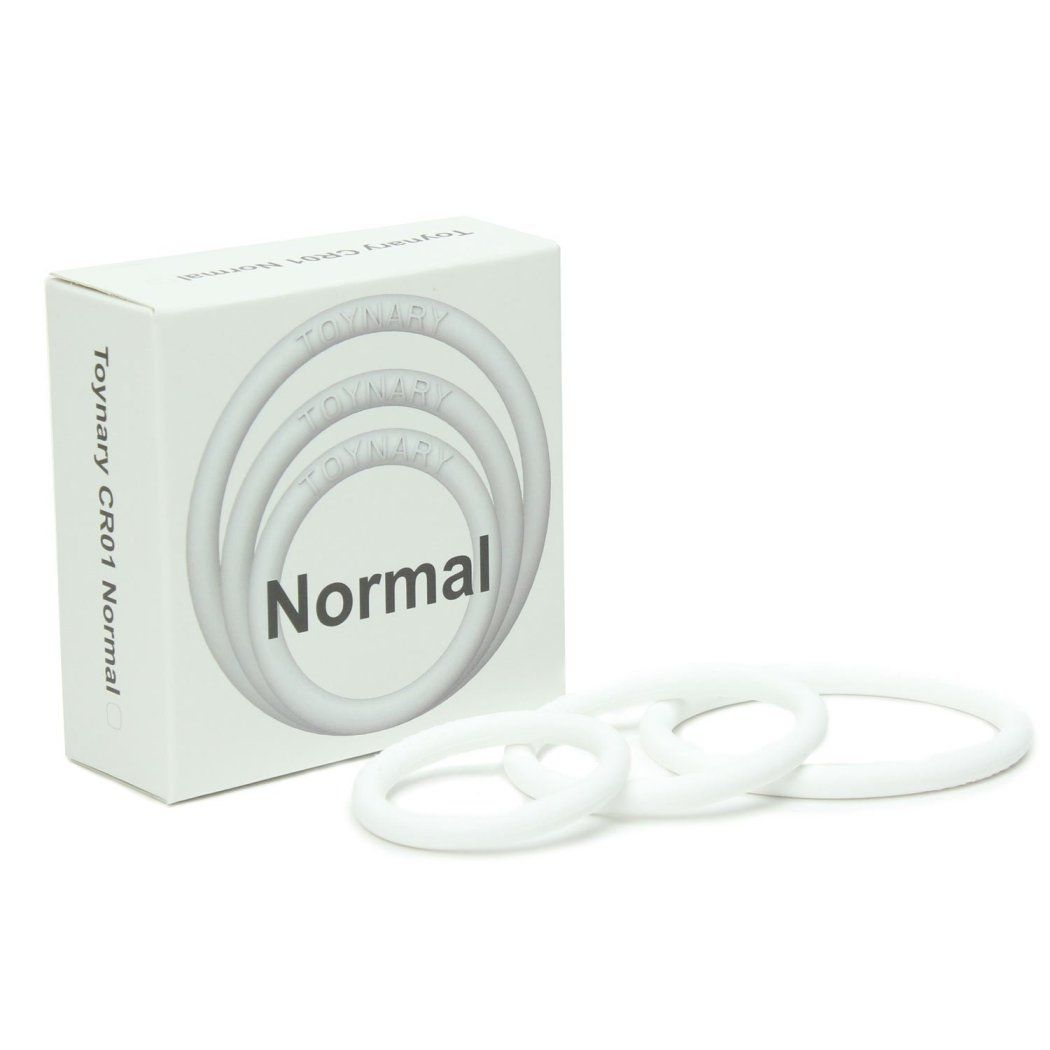 Toynary - CR01 Normal Cock Rings - White