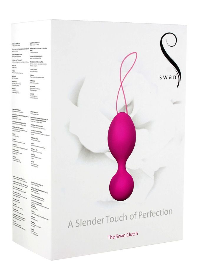 Whether you enjoy working for your pleasure or just laying b... Swan - The Swan Clutch Massager - Pink photo-6