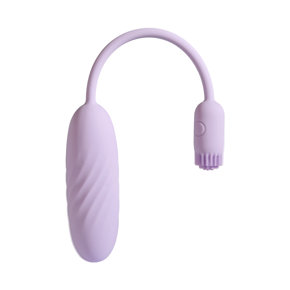 SVAKOM - Plume Interactive Bullet Vibrator - Pastel Lilac photo-4