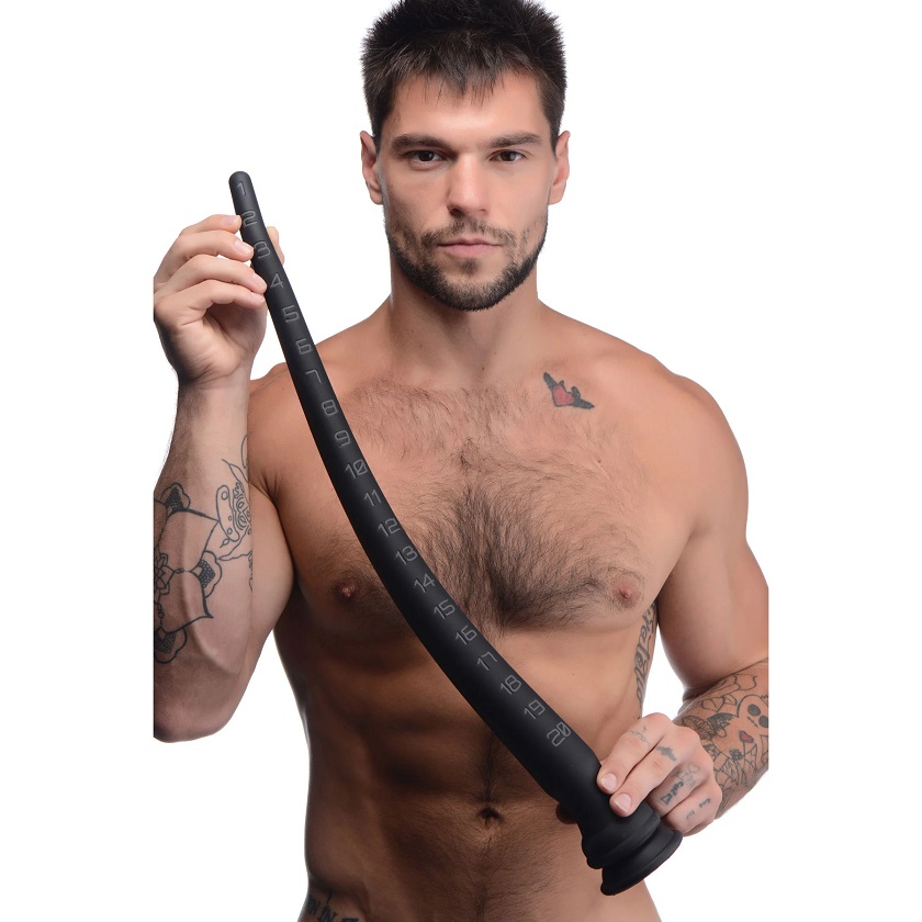 How many inches can you take? Test your limits and enjoy up ... Hosed - 22" Tapered Hose - Black photo-2