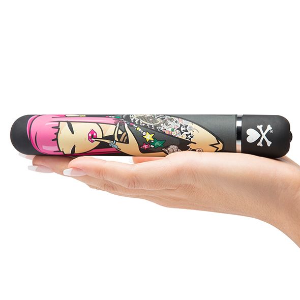 Turn the kaleidoscope and peep inside with tokidokis classic... Tokidoki - Classic Vibrator - Black Pink - Lipstick Woman photo-4
