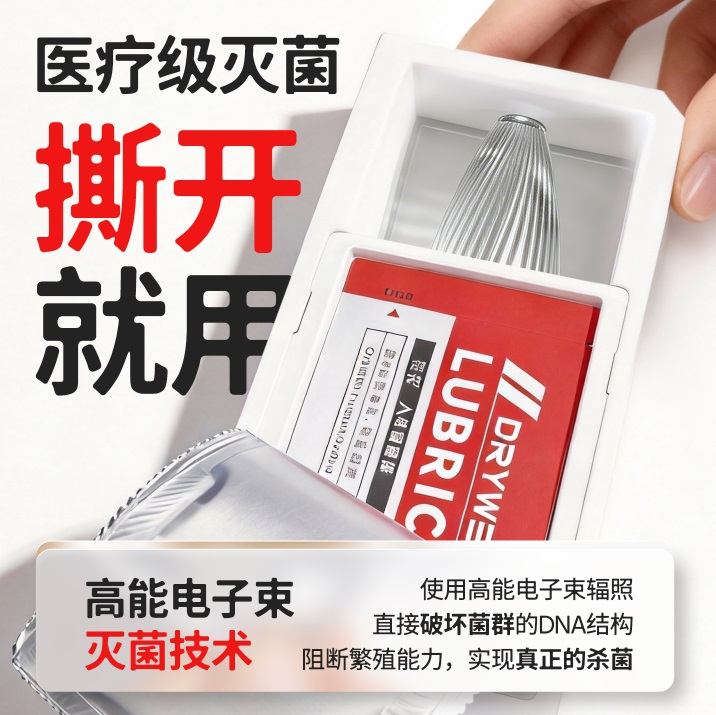 Drywell - 一次性使用飞机杯 琅牙晶格纹理 - 太空灰色 照片-5