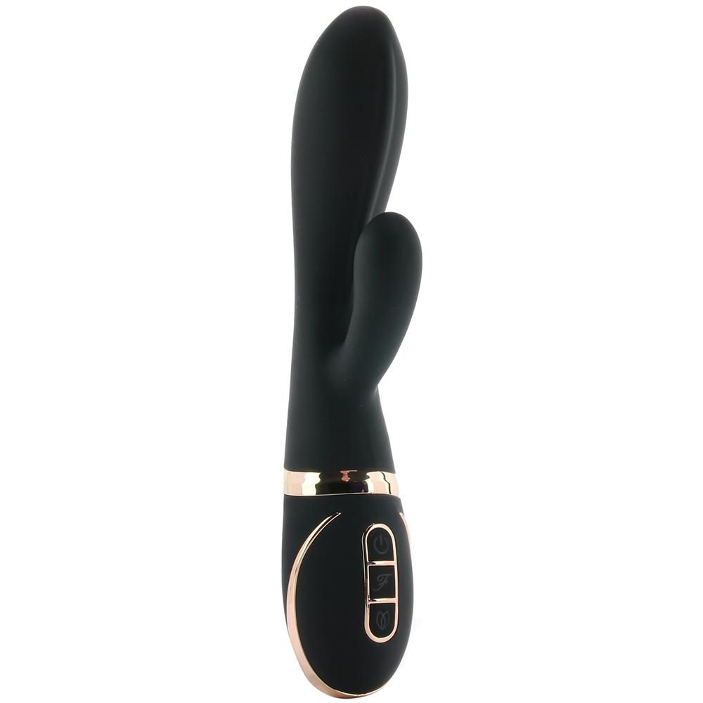 A perfect blending of targeted (and incredibly customiza... FOH - Rechargeable Vibrator Dual Density - Black photo-3
